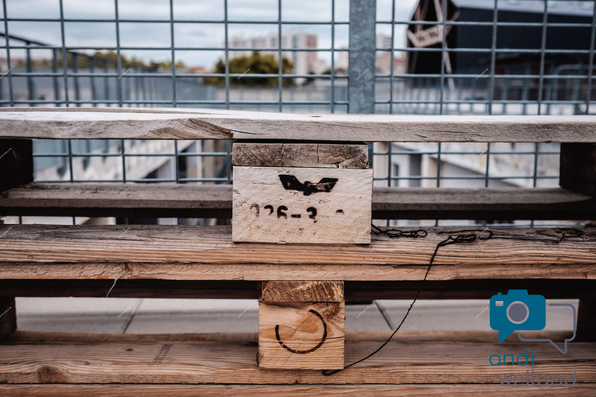 Portrait von einem vollbärtigen Mann mit kurzen Haaren, der in die Kamera lächelt. Er trägt ein Shirt mit einem Fahrrad.